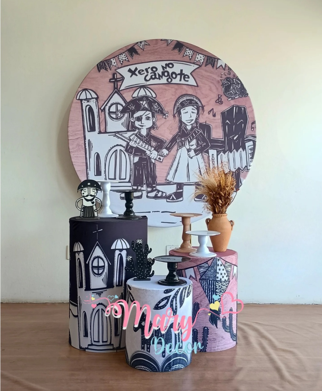 Cordel Kit Só Um Bolinho Adulto - Mary Decor Festas & Locações