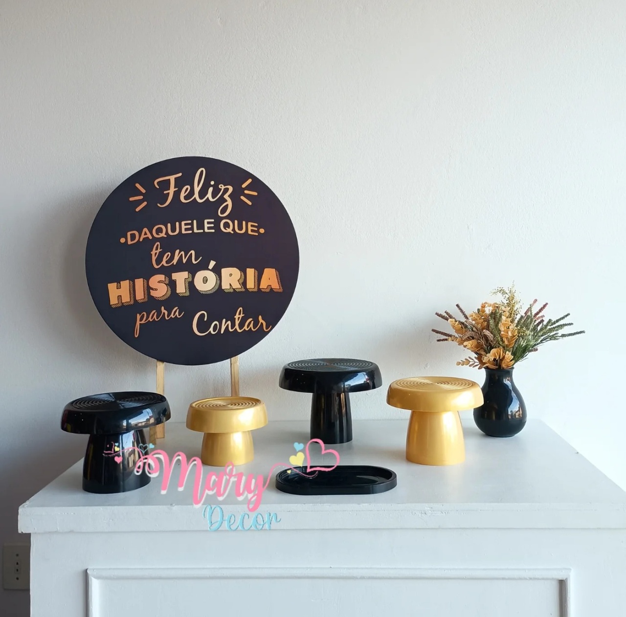 Mini Kit  Feliz Daquele Que Tem História Pra Contar - Mary Decor Festas & Locações