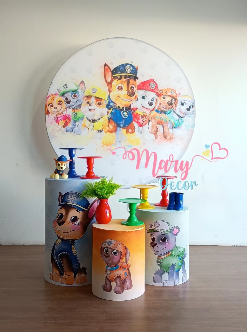Patrulha Canina Kit Só Um Bolinho  - Mary Decor Festas & Locações