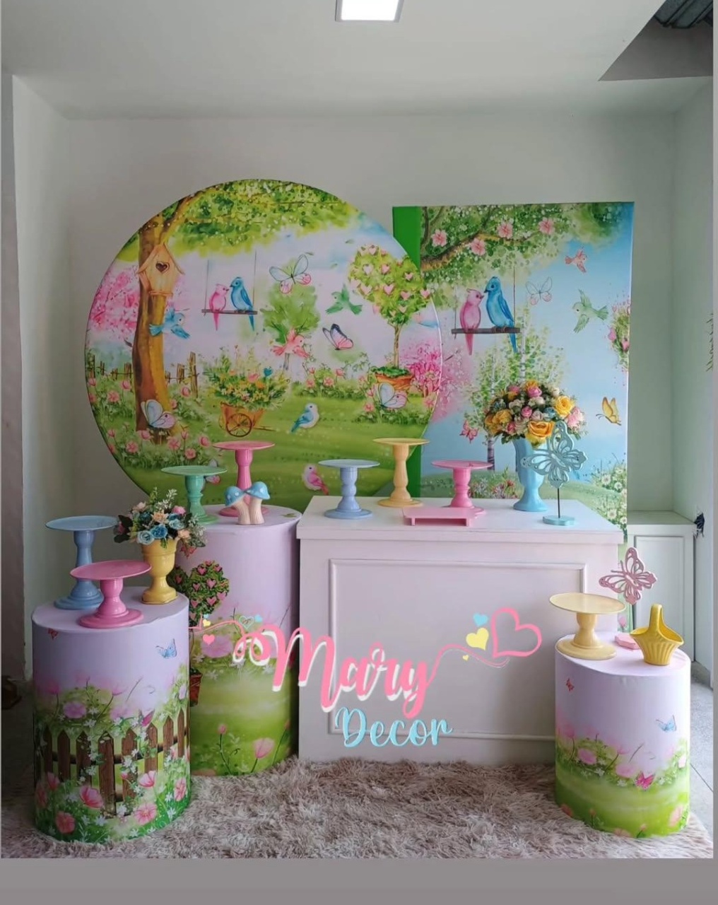   Jardim Kit Comemore - Mary Decor Festas & Locações