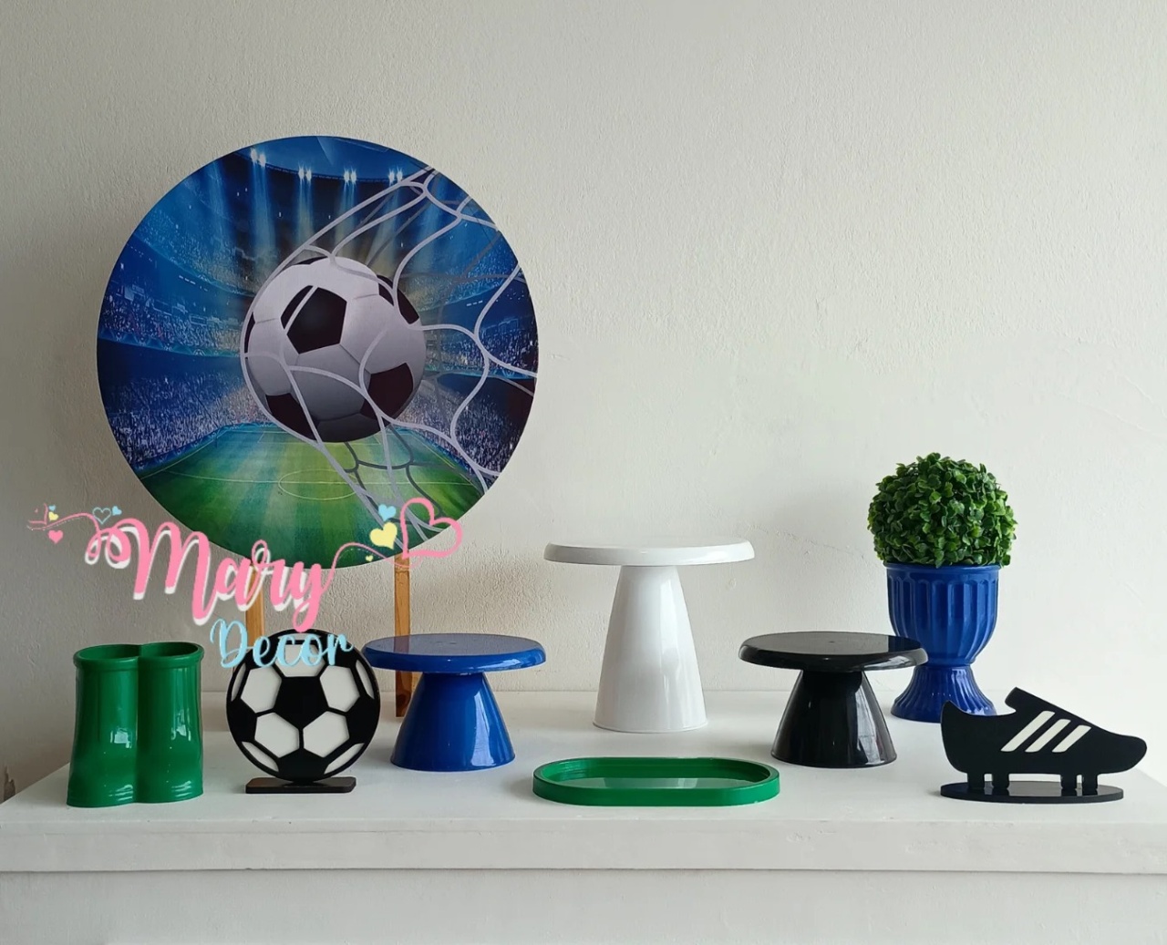 Mini Kit Futebol  - Mary Decor Festas & Locações