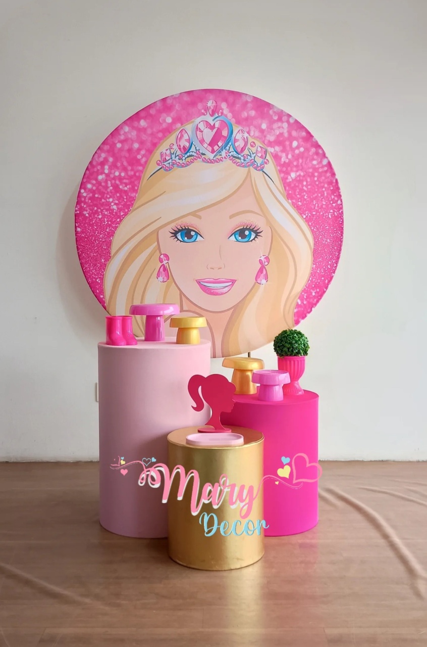  Barbie Kit Basico - Mary Decor Festas & Locações