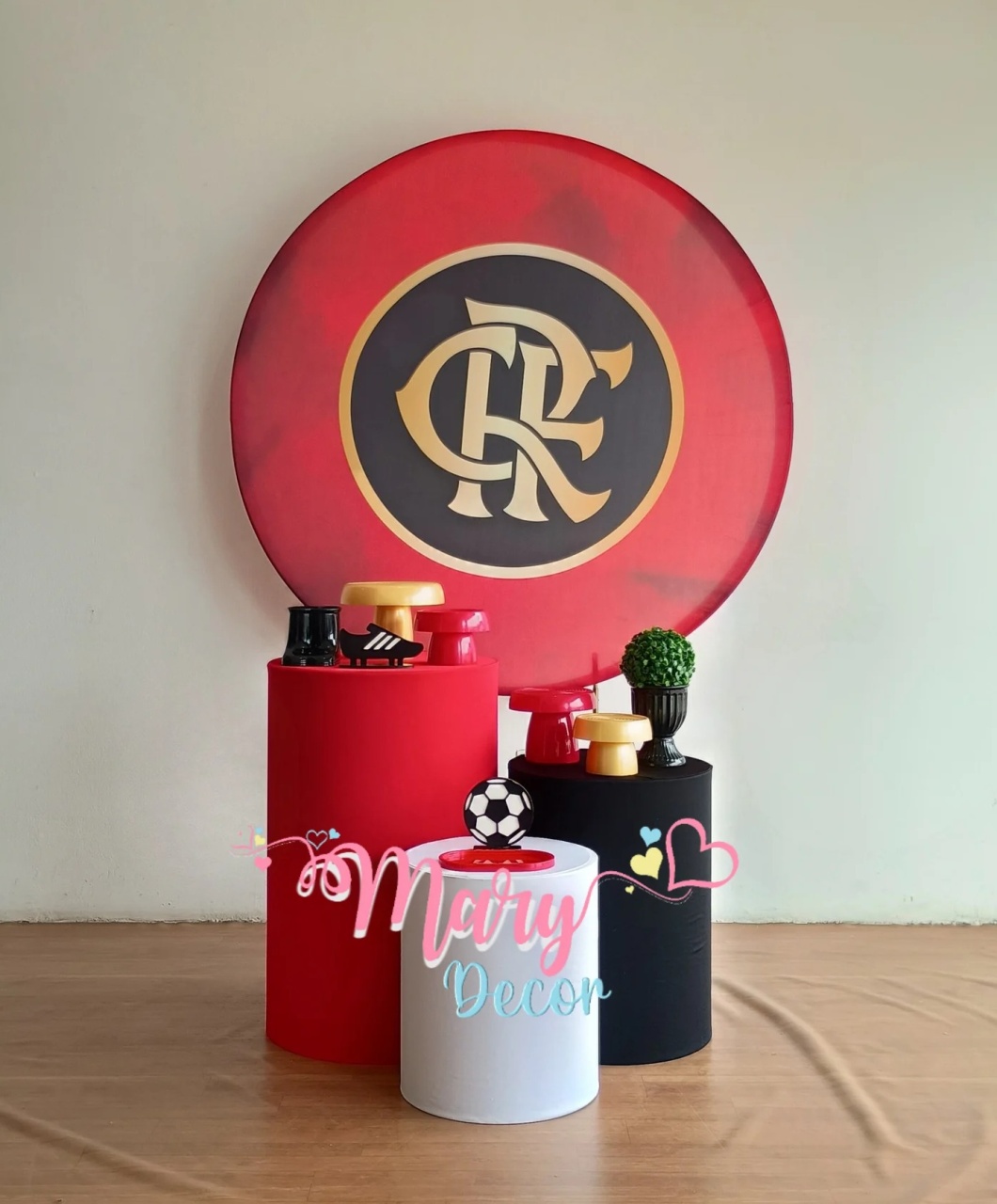 Flamengo Kit Básico - Mary Decor Festas & Locações