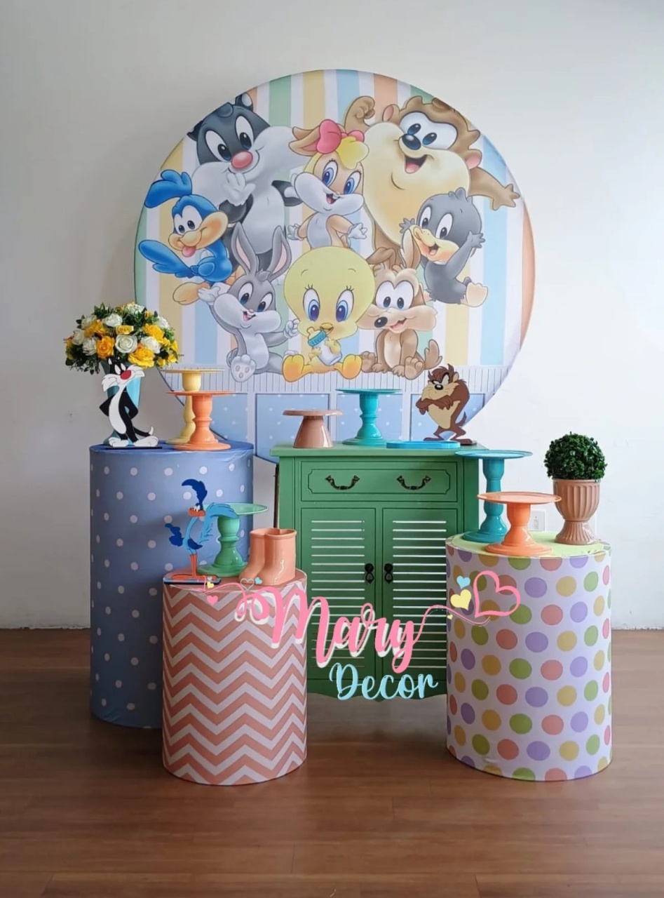 Lonney Tunes Kit Festa Em Casa - Mary Decor Festas & Locações