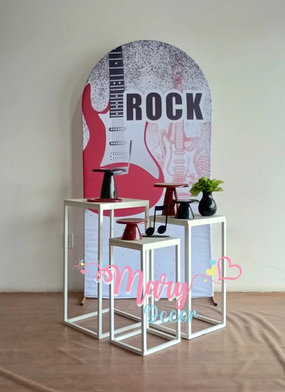 Rock Roll Kit Meu Dia Especial  - Mary Decor Festas & Locações