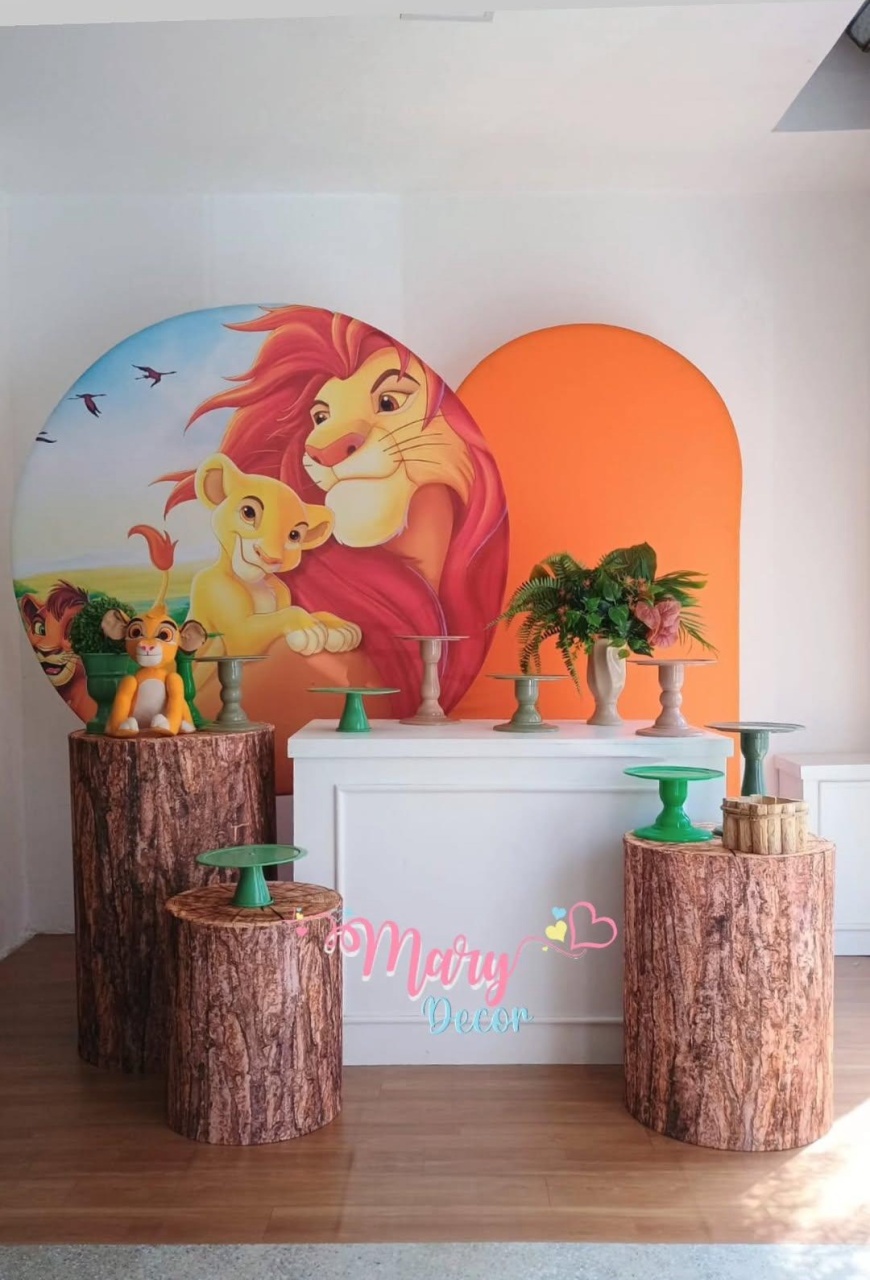 Rei Leão Kit Comemore  - Mary Decor Festas & Locações