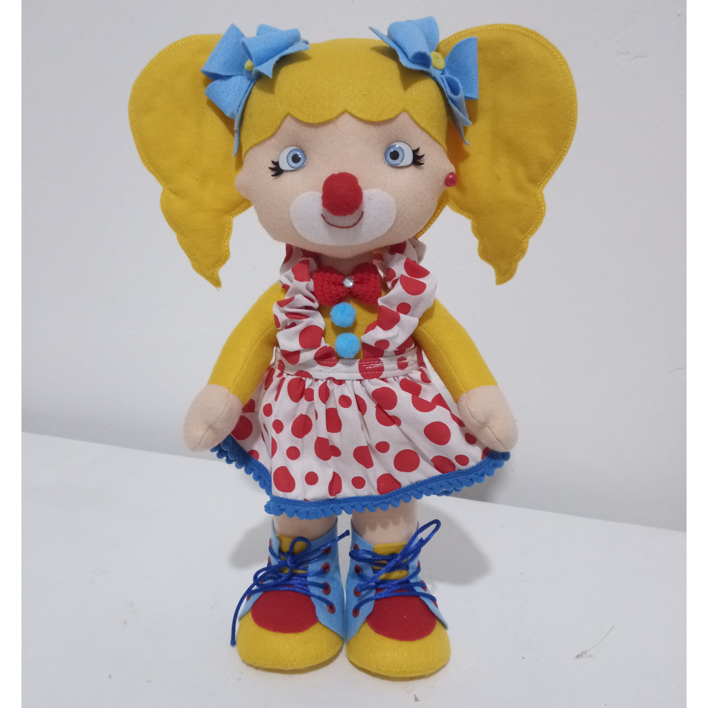 Palhacinha de Vestido Circo - Mary Decor Festas & Locações