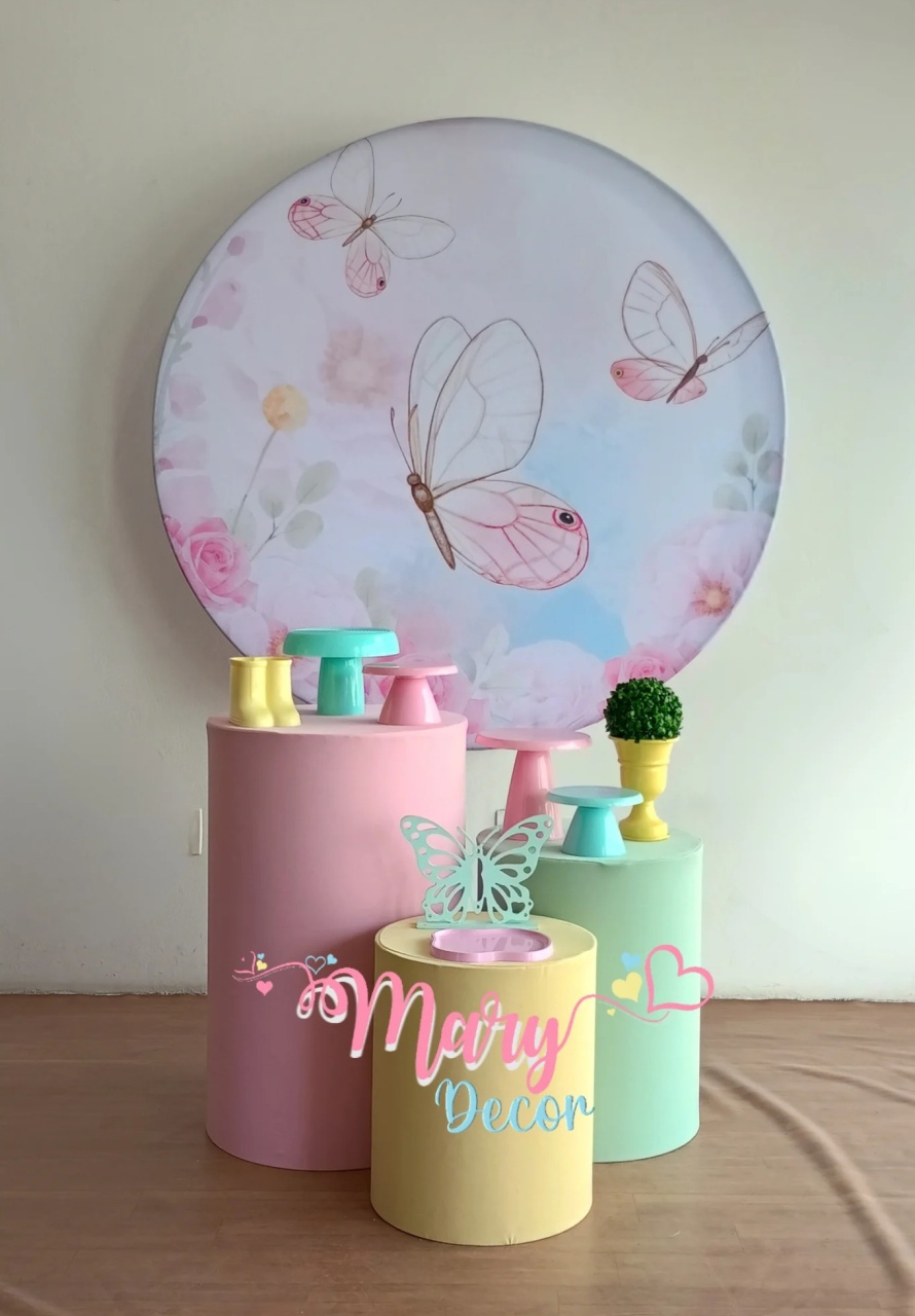 Jardim Borboletas Kit Básico  - Mary Decor Festas & Locações