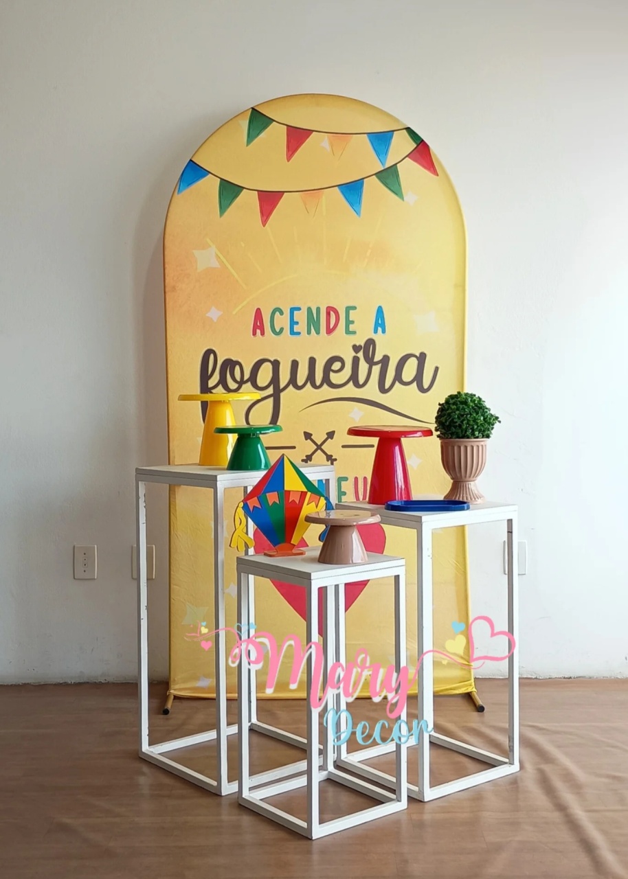 Acende A Fogueira Kit Meu Dia Especial   - Mary Decor Festas & Locações