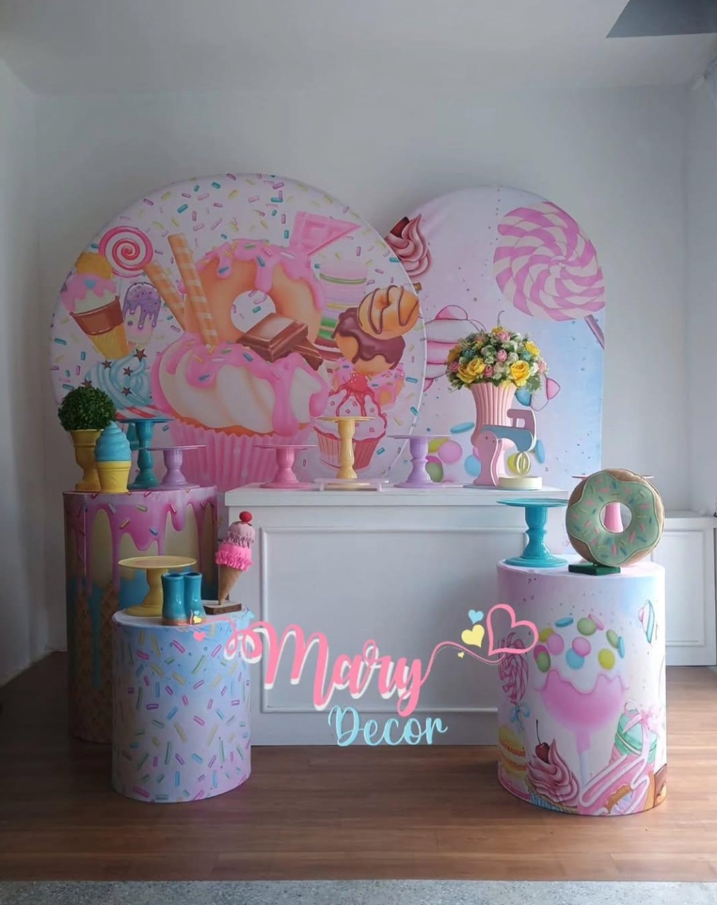  Doce Confeitaria Kit Comemore  - Mary Decor Festas & Locações