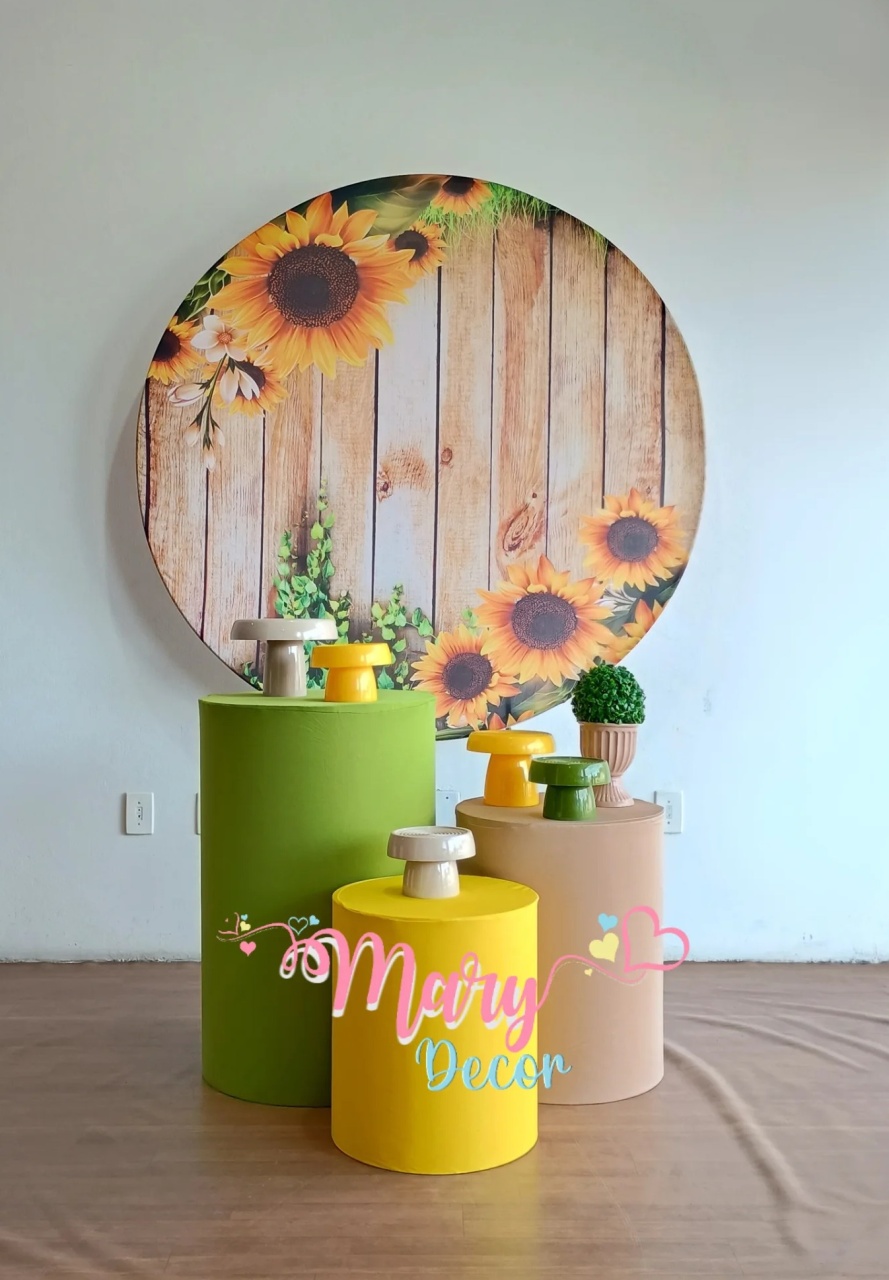 Girassol Kit Básico  - Mary Decor Festas & Locações