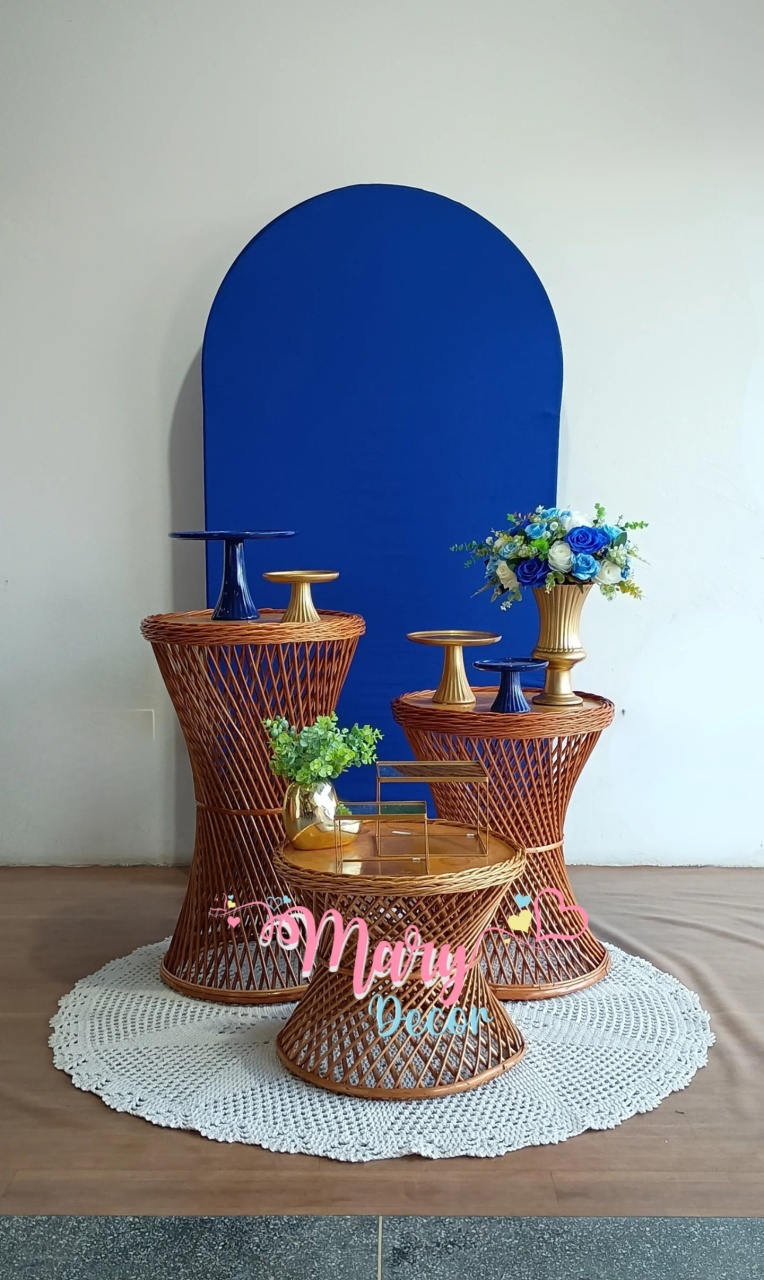 Kit Luxinho Azul  - Mary Decor Festas & Locações