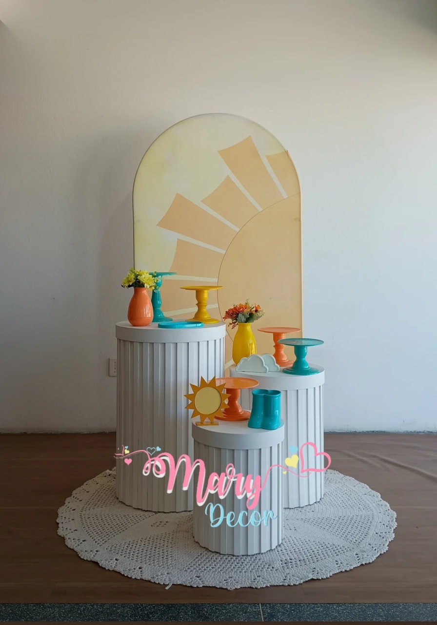 Kit Meu Raio de Sol Celebre Baby  - Mary Decor Festas & Locações
