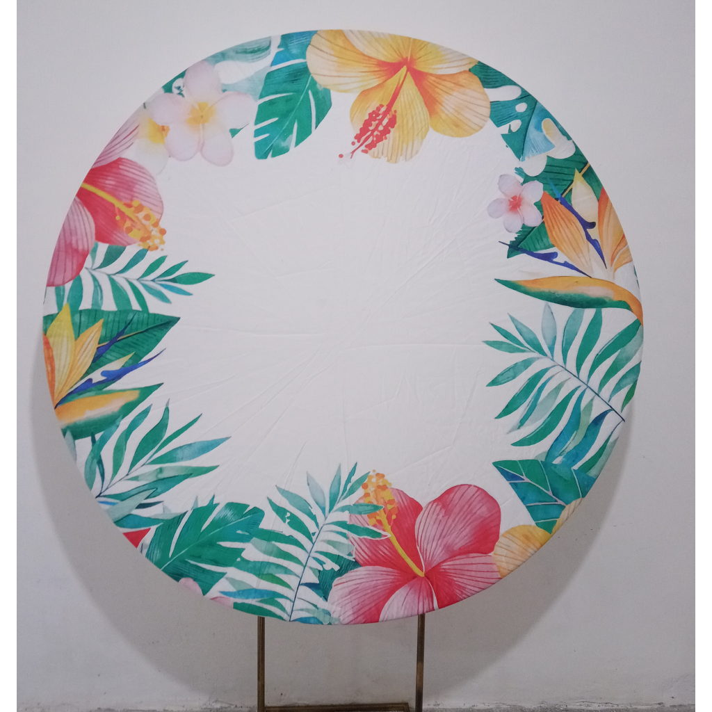 Capa Painel  Tropical - Mary Decor Festas & Locações