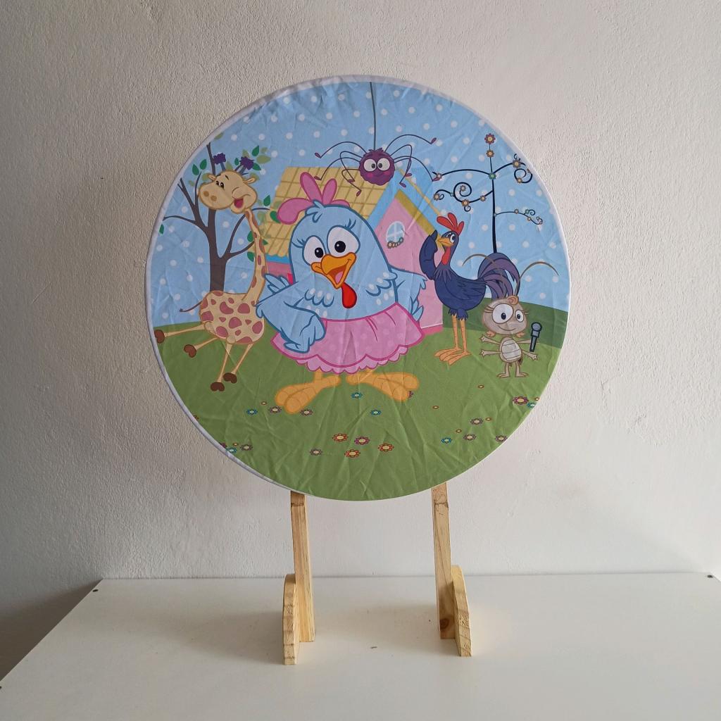 Capa Mini Painel 50X50 Galinha Pitadinha - Mary Decor Festas & Locações