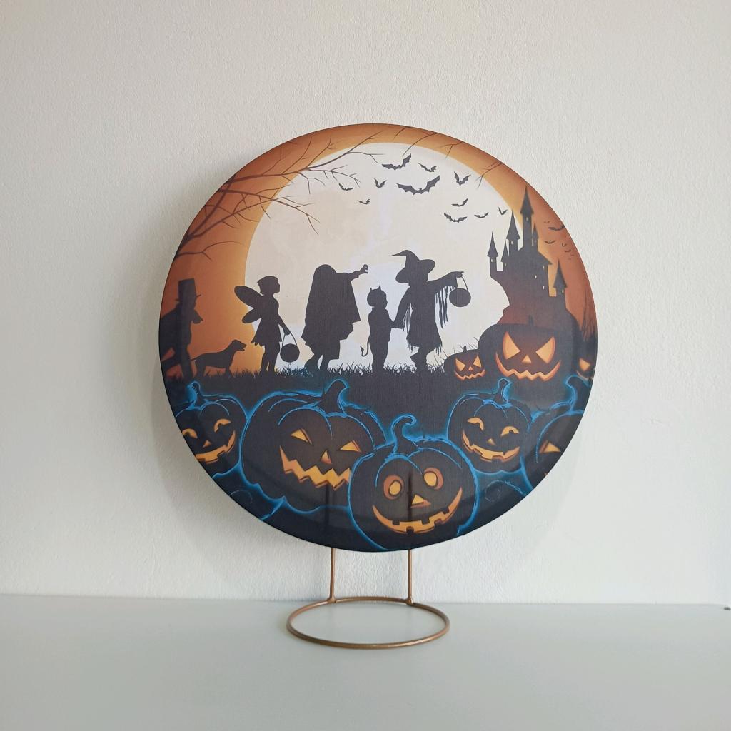 Capa Mini Painel 0.50X0.50 Halloween 1 - Mary Decor Festas & Locações