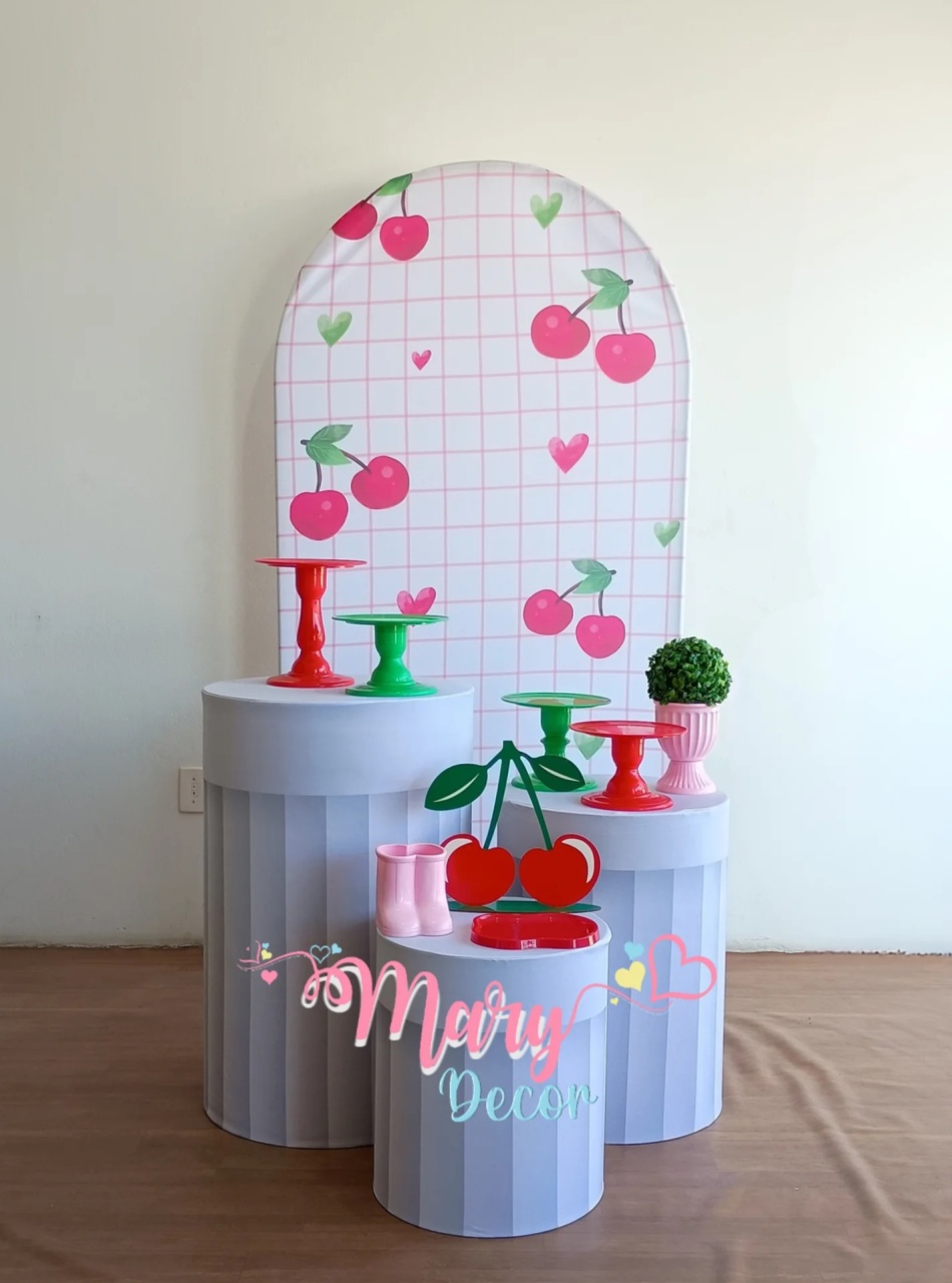 Cerejinha Kit Só Um Bolinho - Mary Decor Festas & Locações