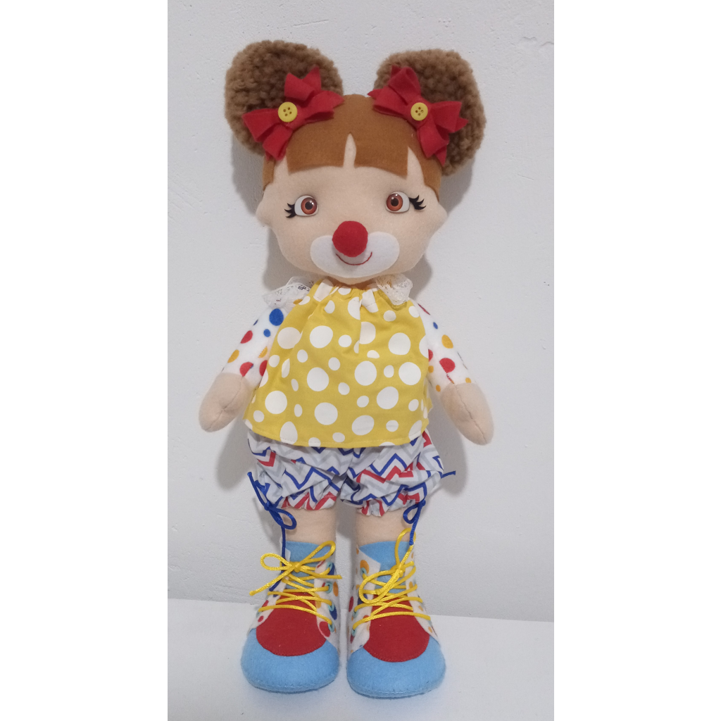 Palhacinha de Pom Pom - Mary Decor Festas & Locações