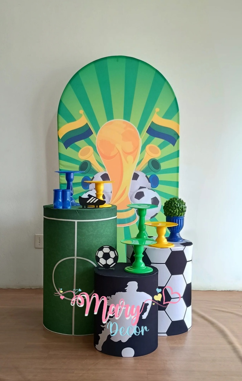 Brasil Kit Só Um Bolinho  - Mary Decor Festas & Locações