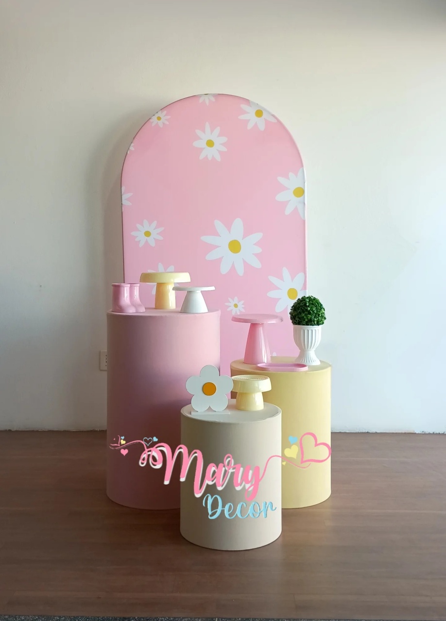 Kit Margaridas Celebre Básico    - Mary Decor Festas & Locações