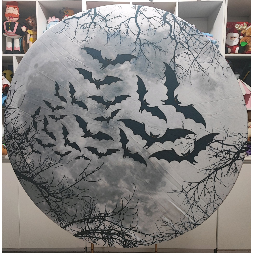 Painel Sublimado Tecido Halloween - Mary Decor Festas & Locações