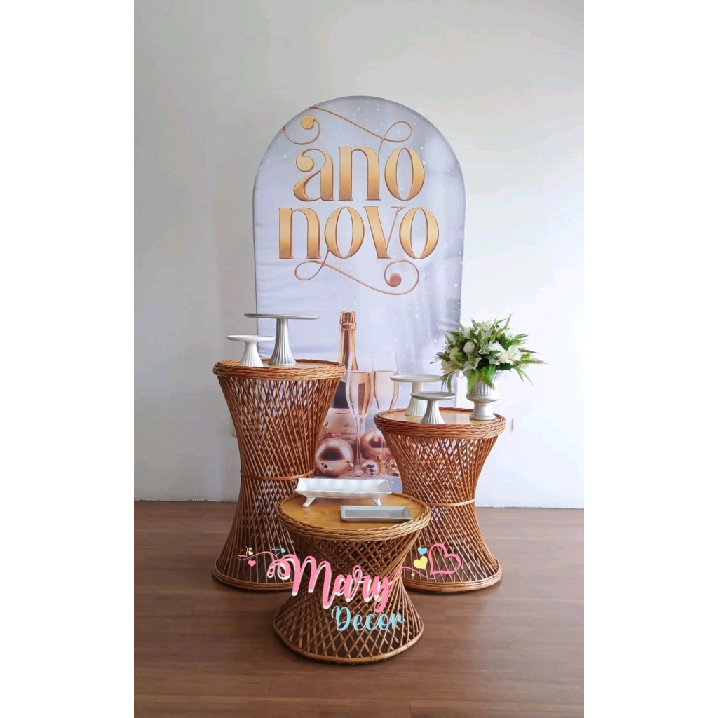 Kit Ano Novo Reveillon Luxinho - Mary Decor Festas & Locações