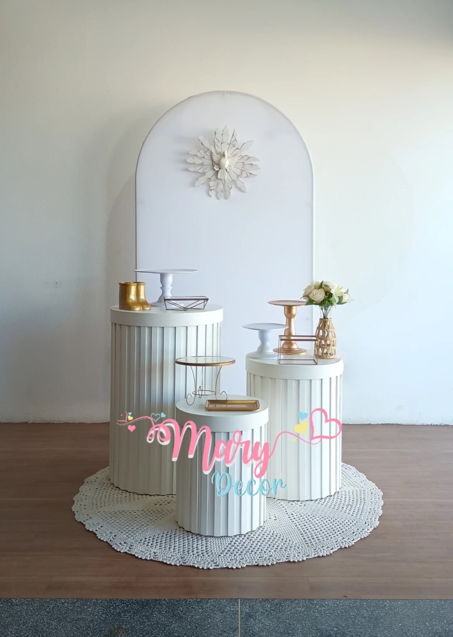 Kit Batizado Celebre Baby Luxo    - Mary Decor Festas & Locações