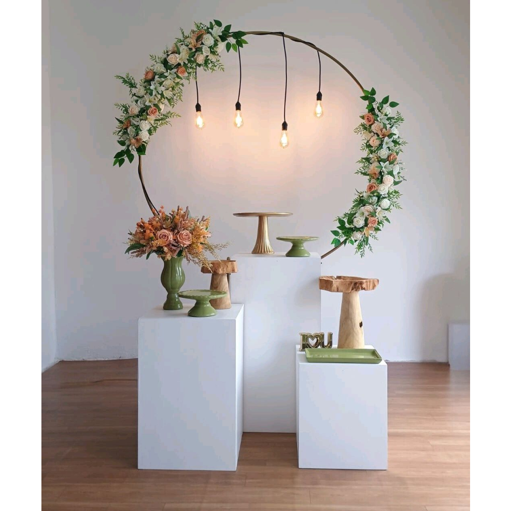 Composição Casamento Intimista 12 - Mary Decor Festas & Locações