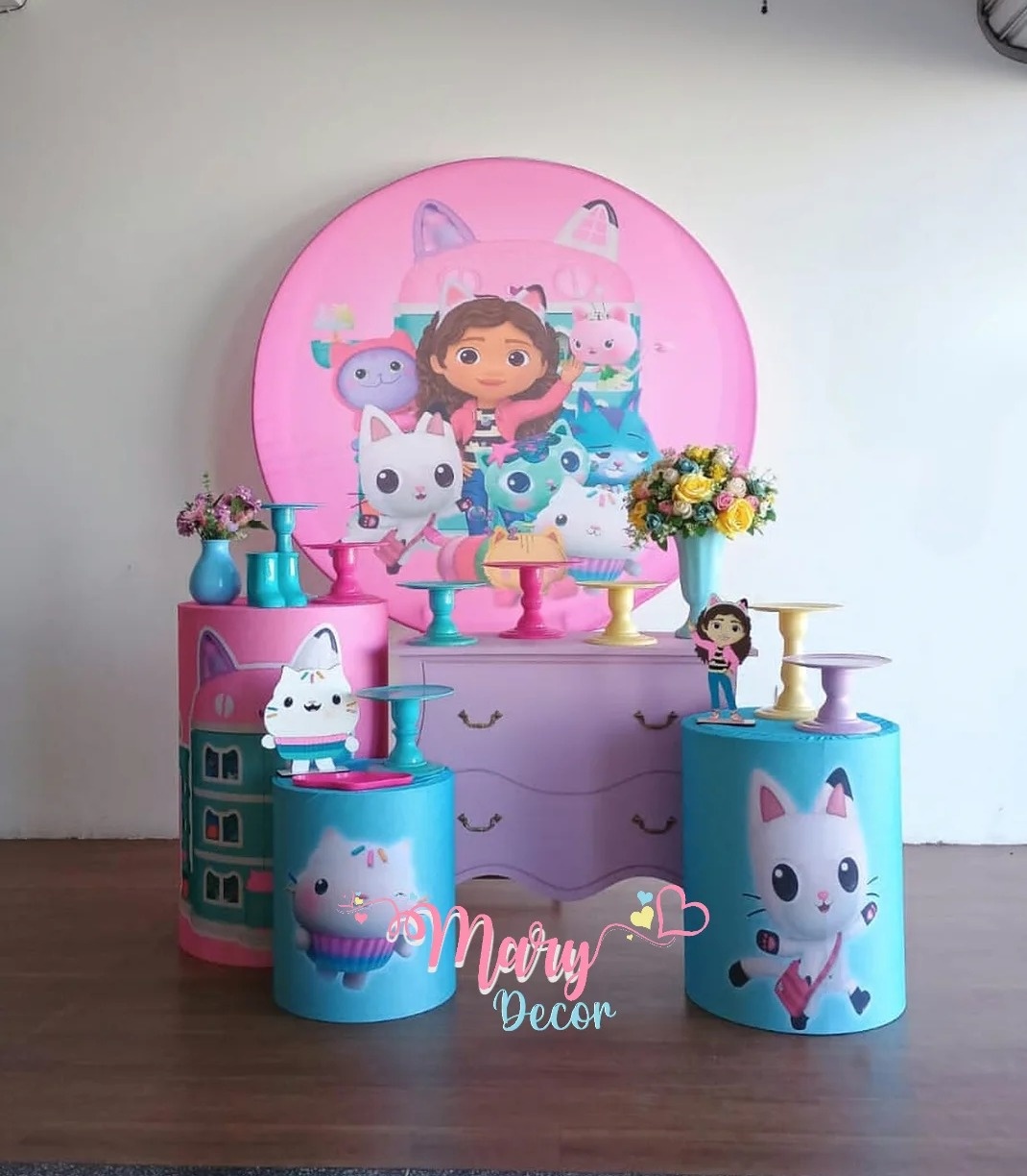 Casa Mágica da Gaby Kit Festa Em Casa - Mary Decor Festas & Locações