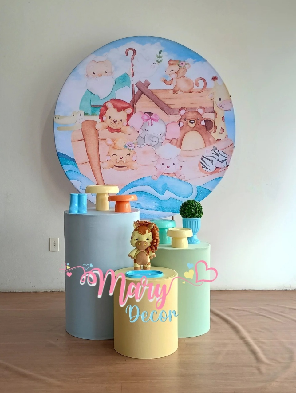  Arca de Noé Menino  Kit Basico - Mary Decor Festas & Locações