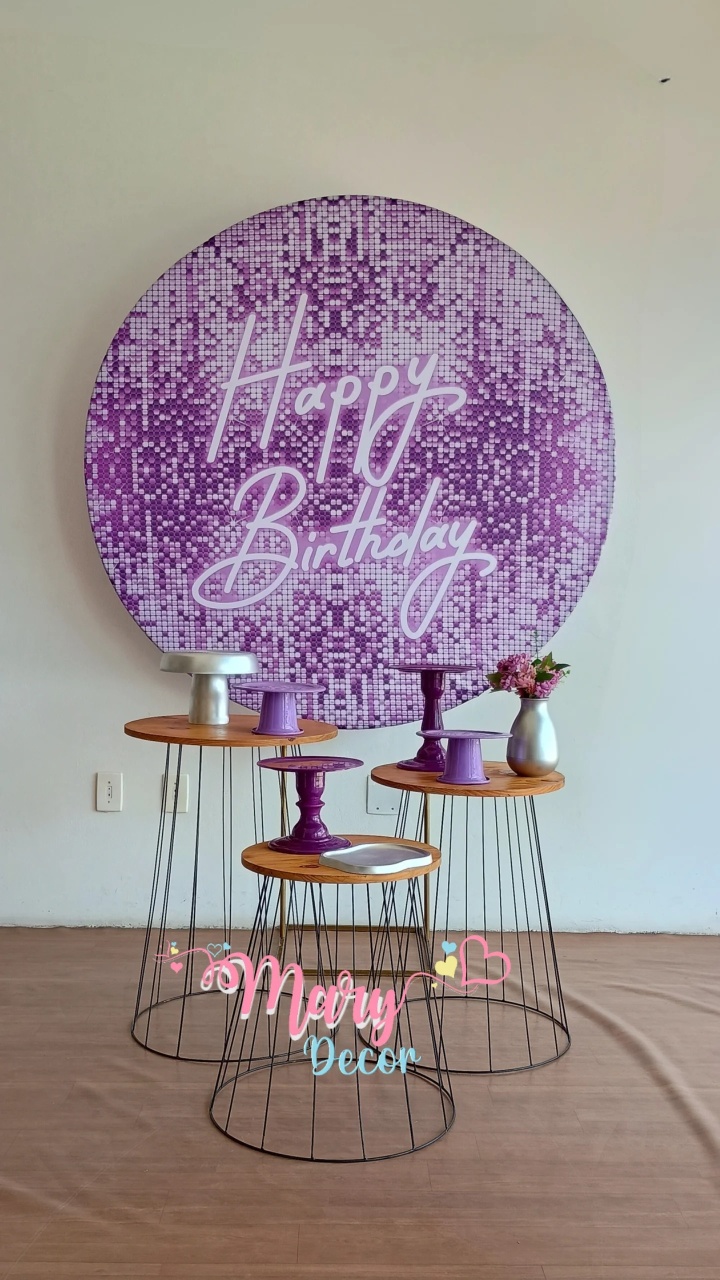 Happy Birthday Euforia  - Mary Decor Festas & Locações