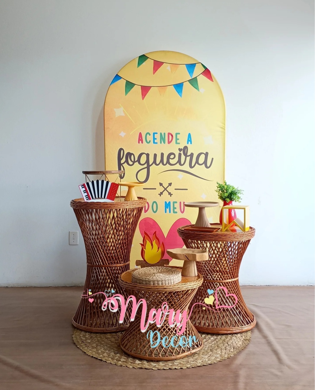 Kit Luxinho São João Meu Arraia - Mary Decor Festas & Locações