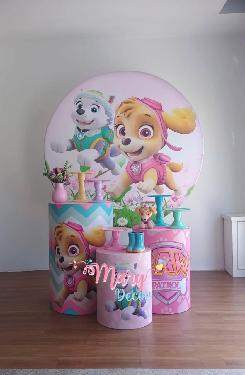 Sky E Everest Kit Só Um Bolinho  - Mary Decor Festas & Locações
