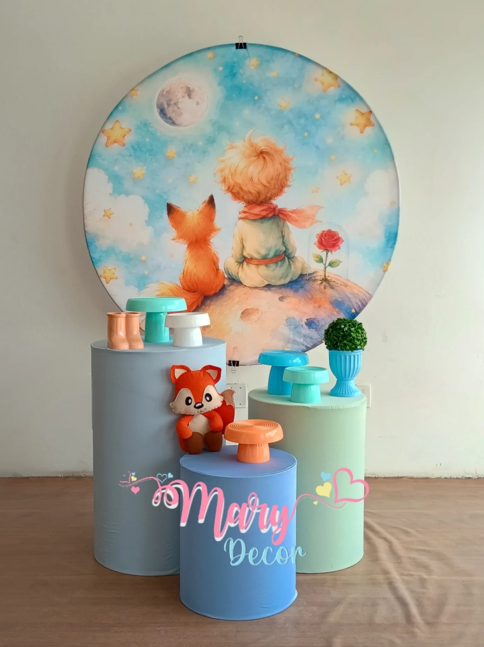 Pequeno Príncipe Kit Basico - Mary Decor Festas & Locações