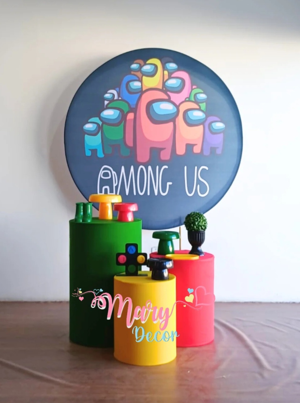 Among Us Kit Básico  - Mary Decor Festas & Locações