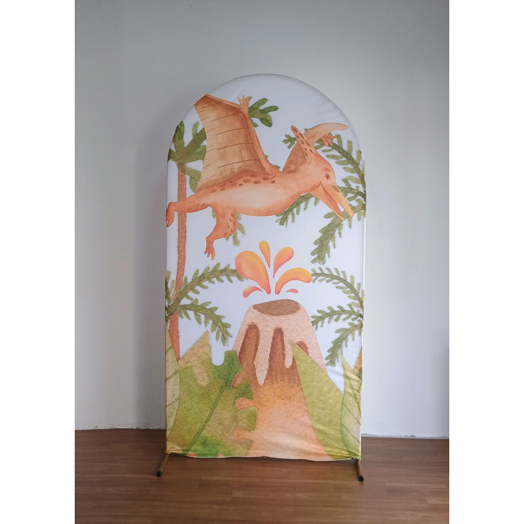 Veste Fácil Romano Dino Baby Aquarela - Mary Decor Festas & Locações