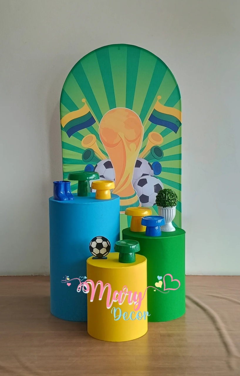 Brasil Kit Básico  - Mary Decor Festas & Locações