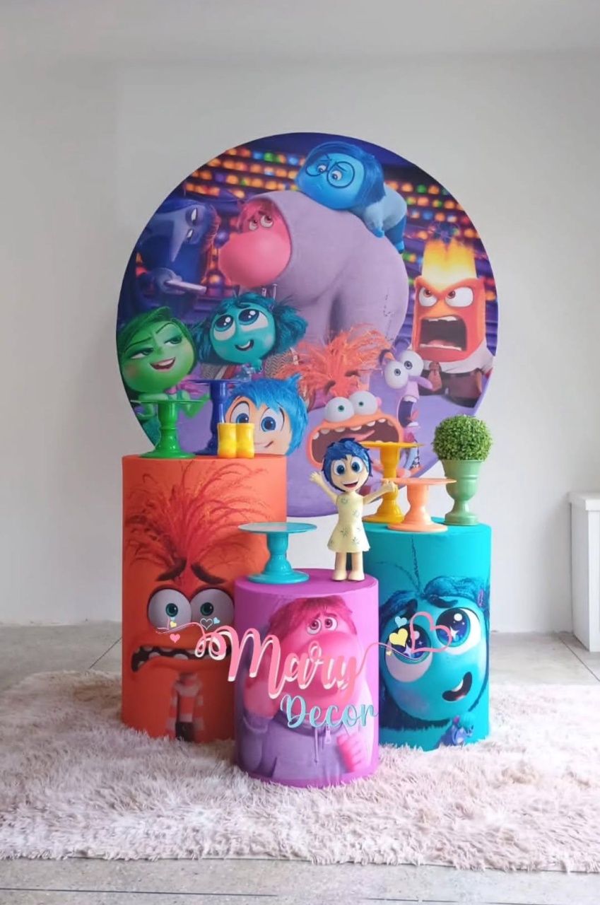 Divertidamente Kit Só Um Bolinho - Mary Decor Festas & Locações