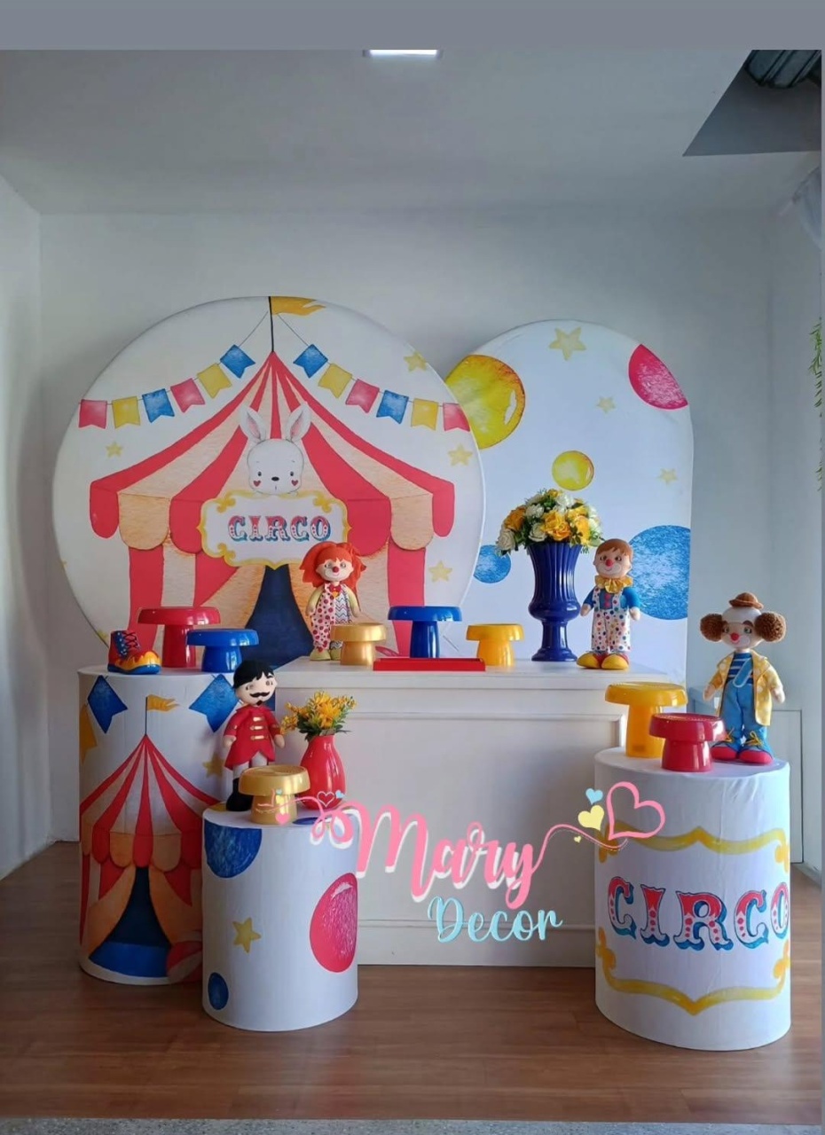Circo Kit Comemore  - Mary Decor Festas & Locações