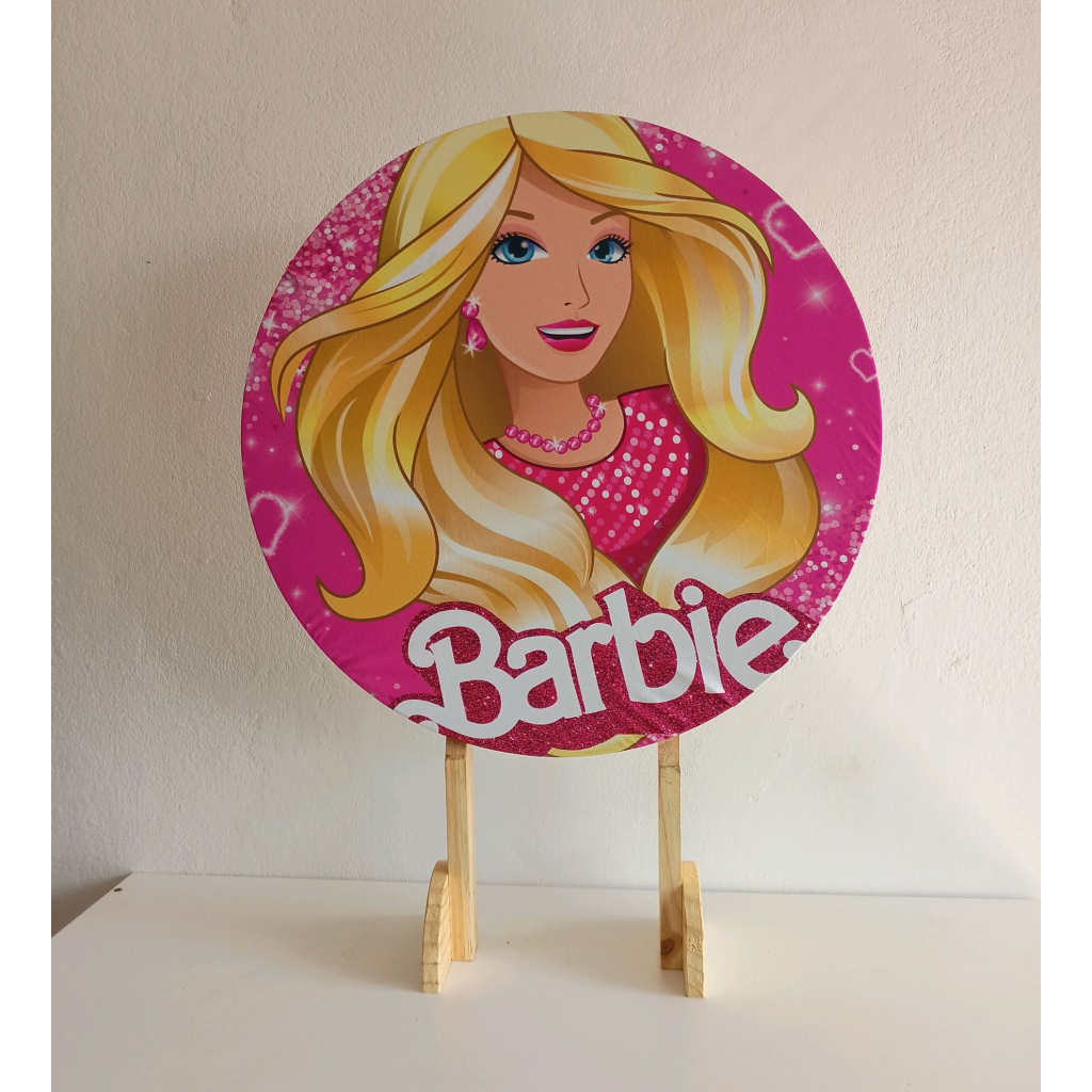 Capa Mini Painel 50X50 Barbie - Mary Decor Festas & Locações