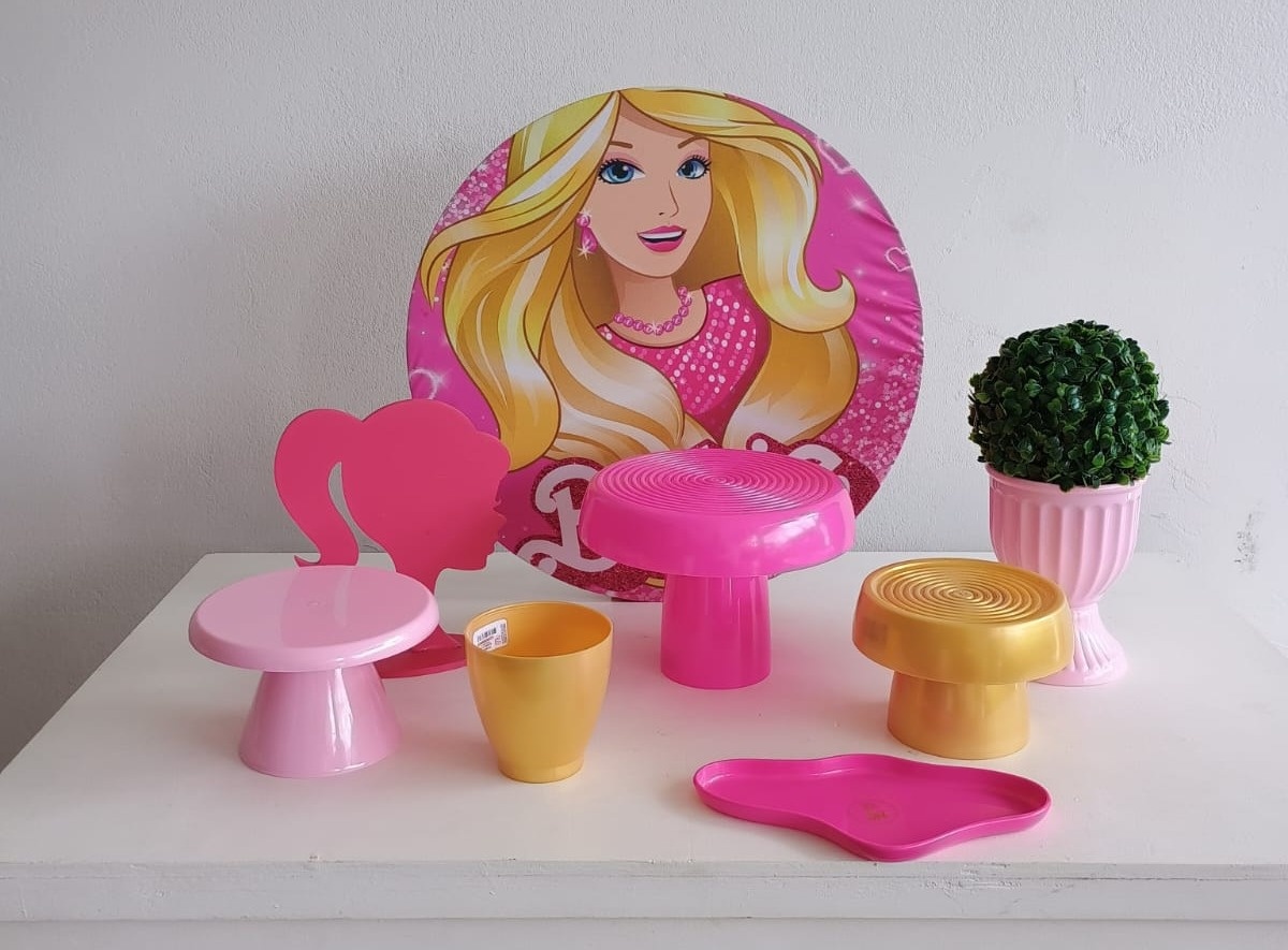 Mini Kit Barbie - Mary Decor Festas & Locações
