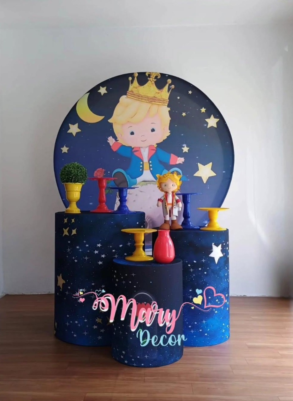  Pequeno Príncipe  Kit Só Um Bolinho  - Mary Decor Festas & Locações
