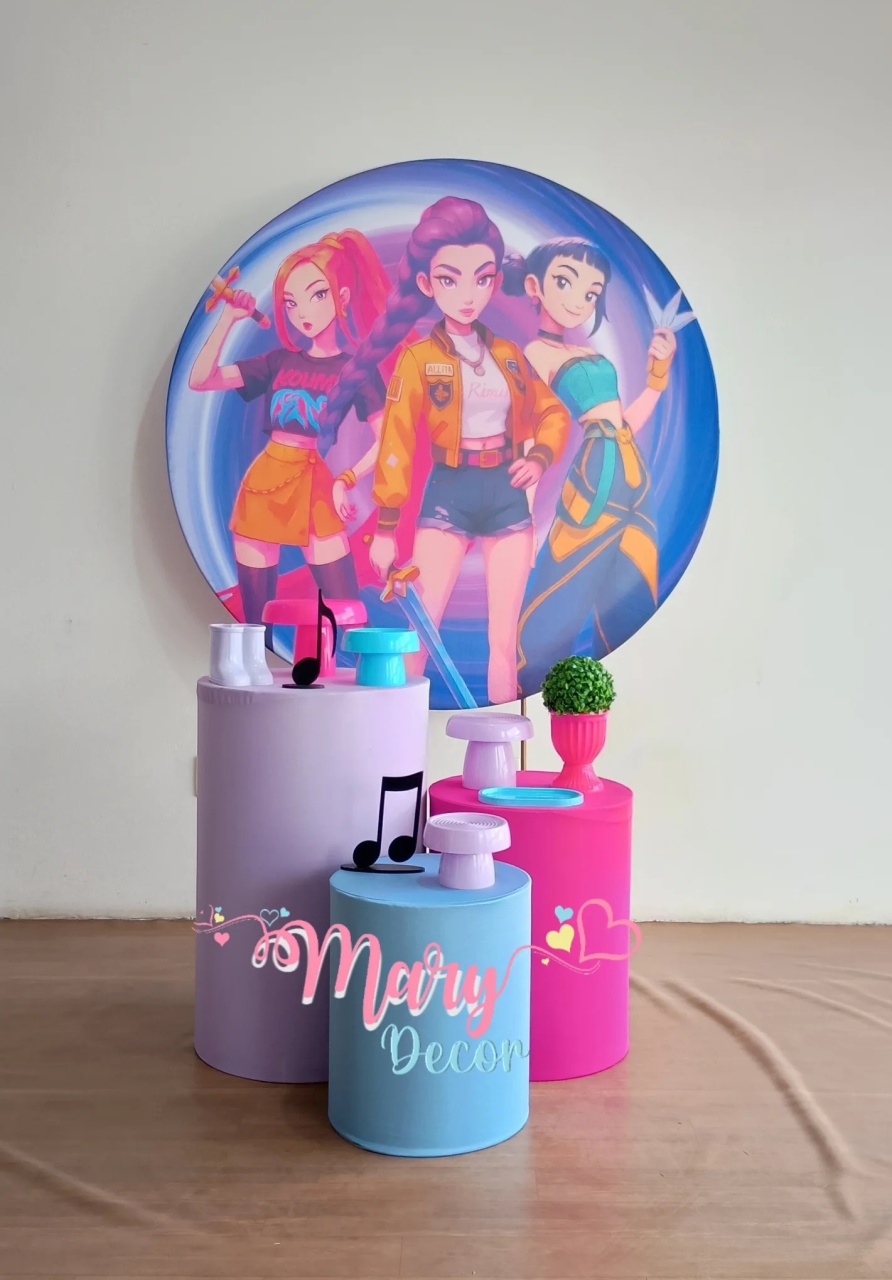 Guerreiras Do K Pop Kit Básico  - Mary Decor Festas & Locações