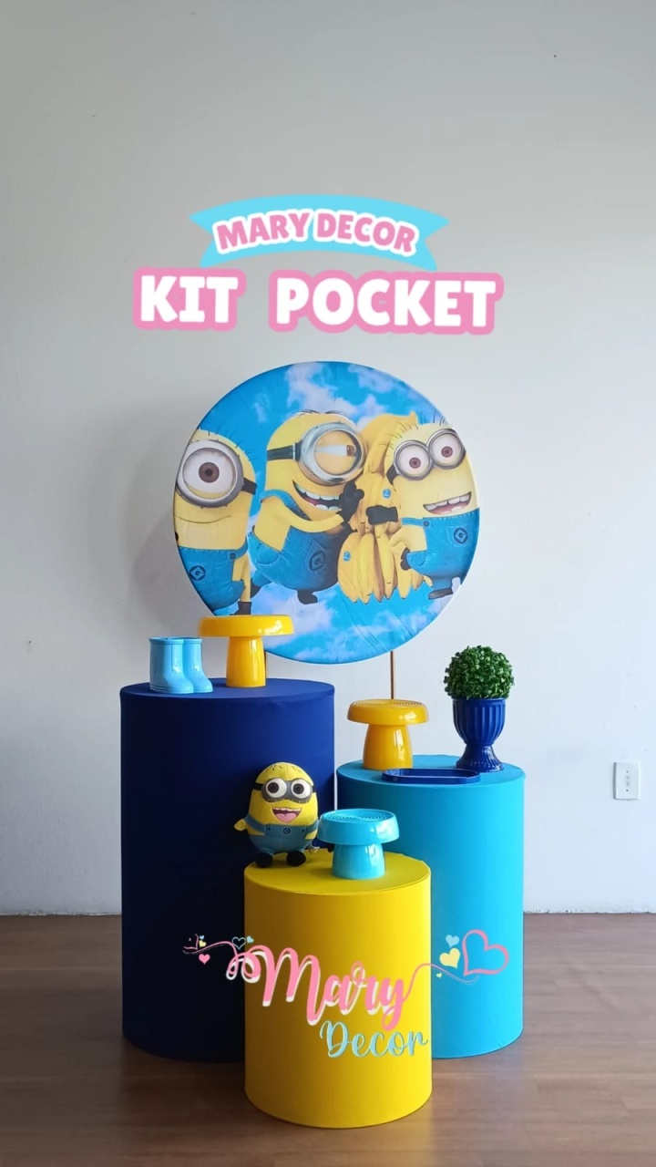 Kit Pocket Mínios - Mary Decor Festas & Locações