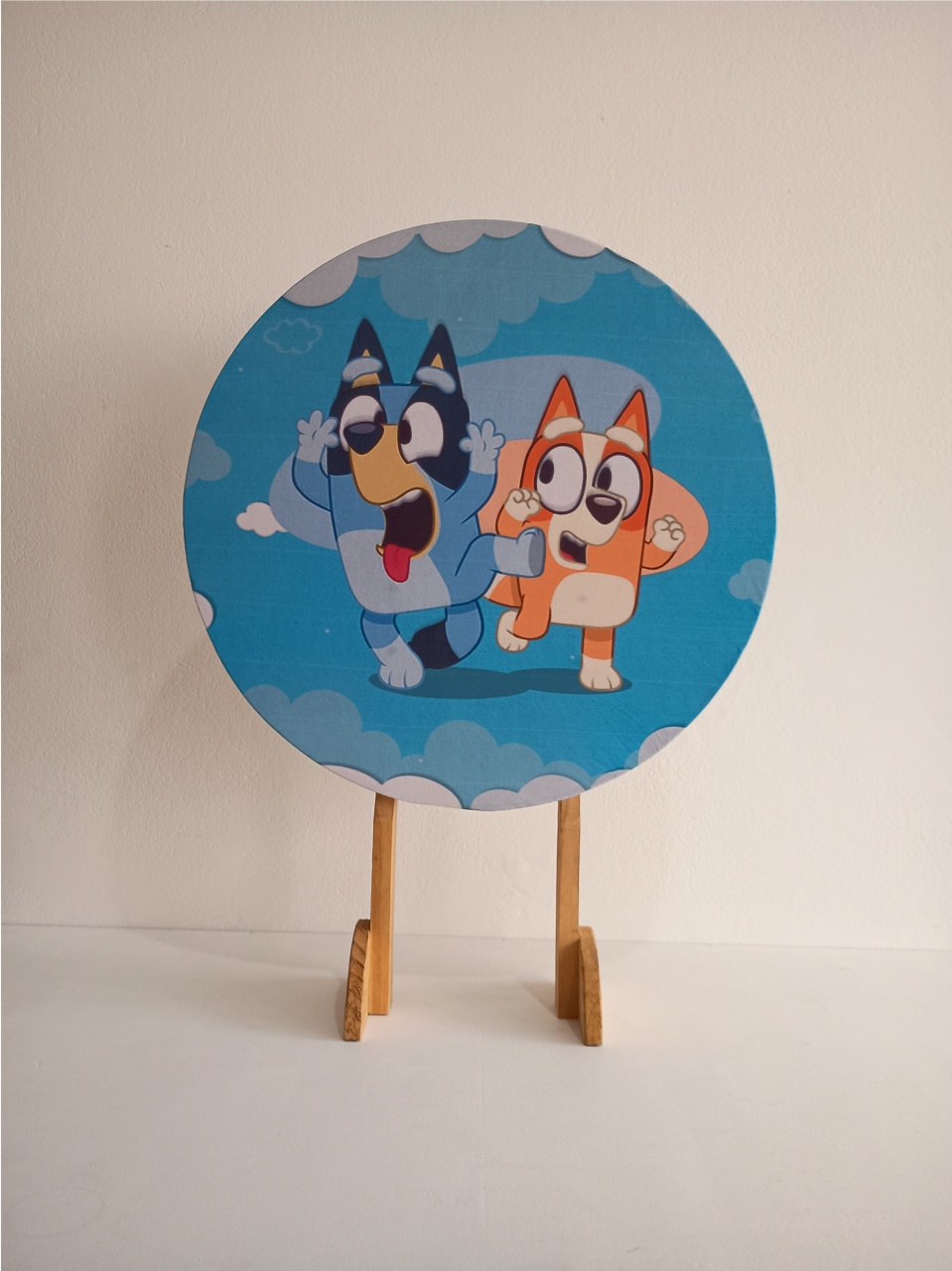 Bluey Ii Capa Mini Painel 0.50X0.50  - Mary Decor Festas & Locações
