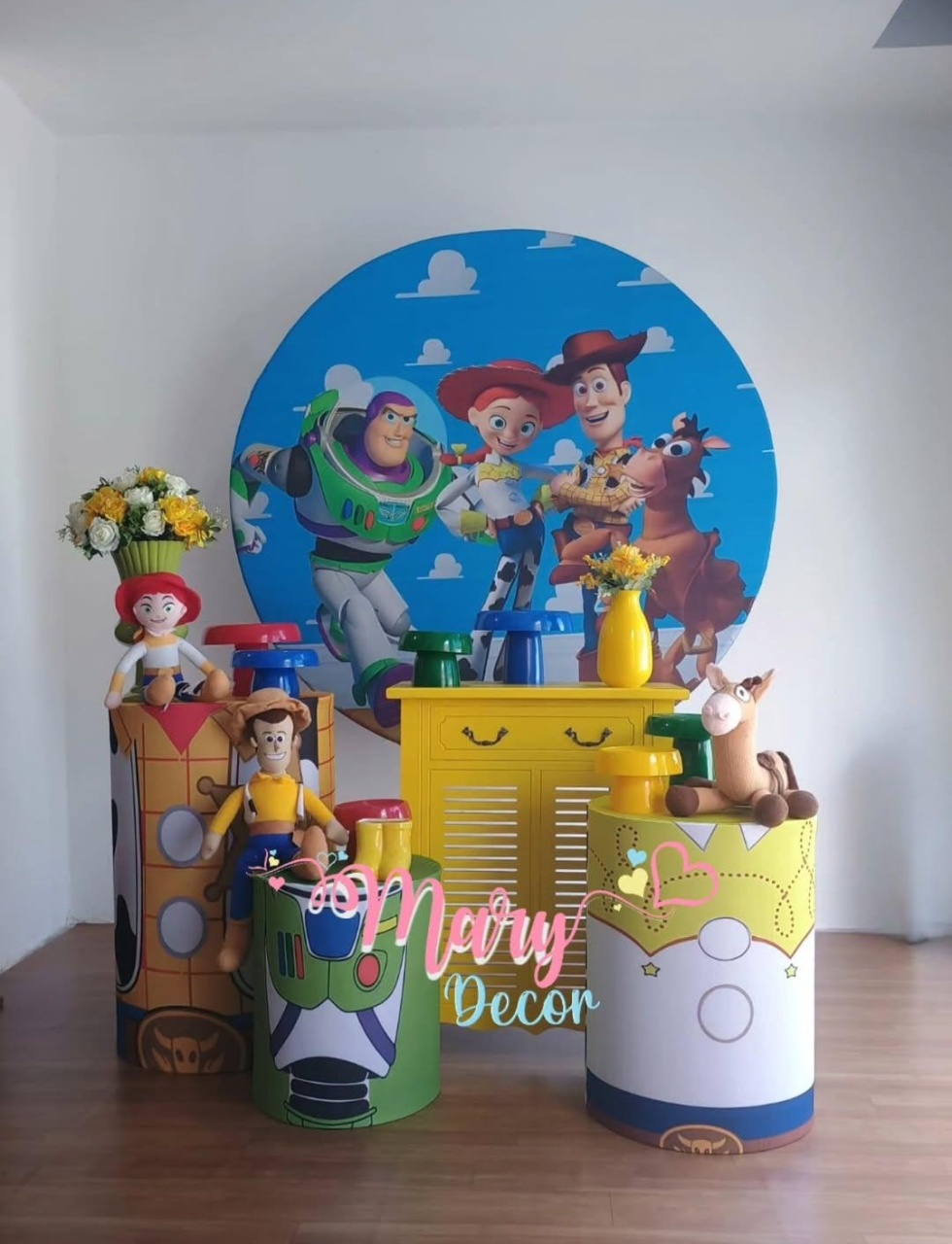 Toy Story Kit Festa Em Casa  - Mary Decor Festas & Locações