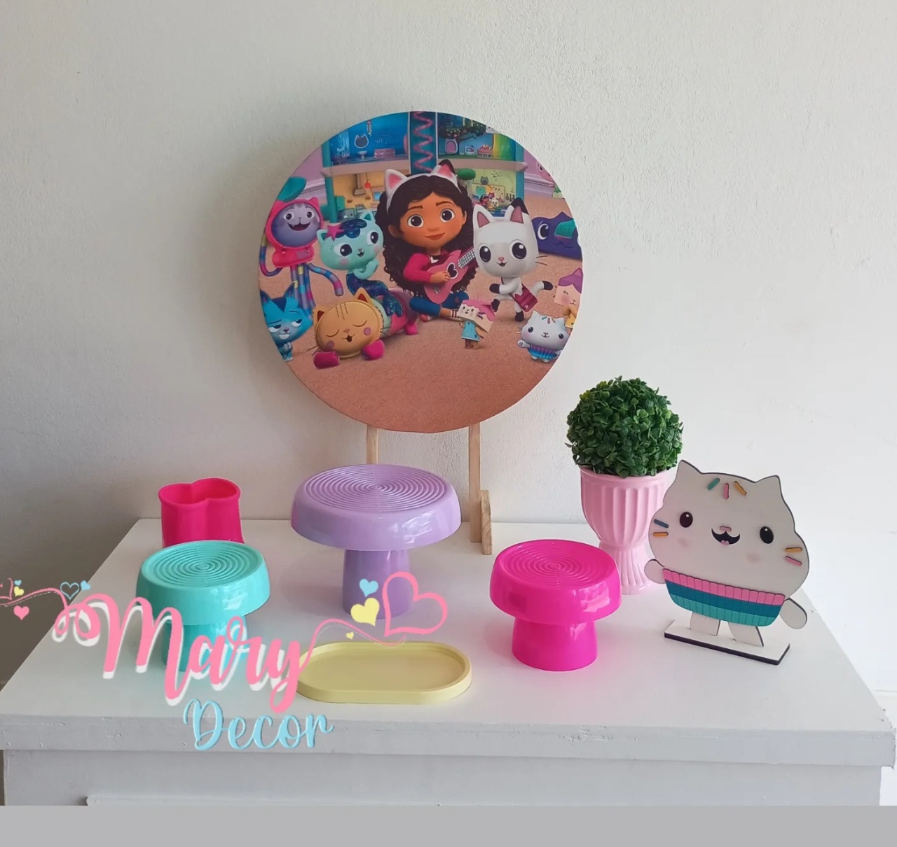 Mini Kit Casa Mágica da Gaby  - Mary Decor Festas & Locações