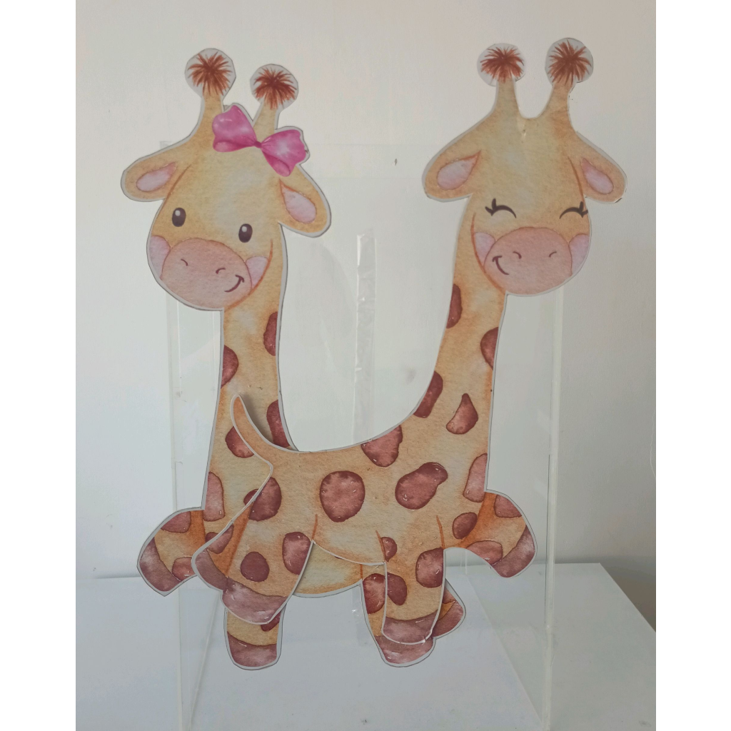 Display Girafas Arca de Noé - Mary Decor Festas & Locações