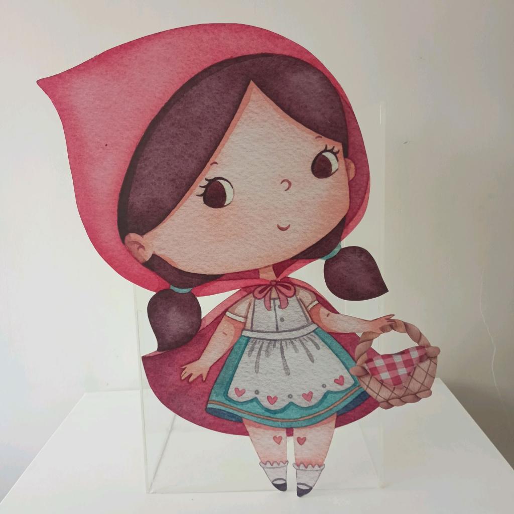 Display Chapeuzinho Vermelho - Mary Decor Festas & Locações