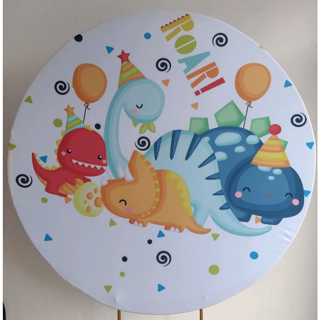 Painel Sublimado Dino Baby - Mary Decor Festas & Locações